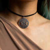 witch moon thin chokers
