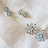 light-blue-flower-earrings-set